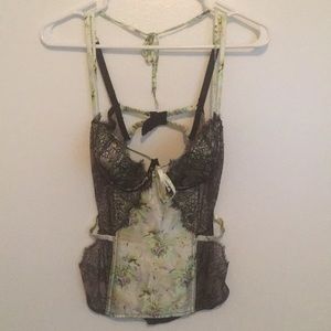 NWOT Fantasy Island Bustier